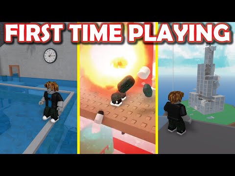 First Time Ever Playing Roblox (Funny ZXMany Roblox Gameplay)