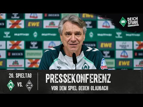 Vor Werder Bremen gegen Borussia Mönchengladbach: Die Highlights der Pressekonferenz!