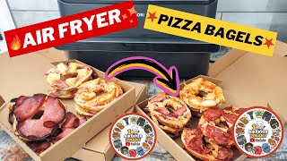 Air Fryer Pizza Bagels