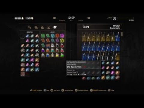 The Witcher 3: Money Glitch