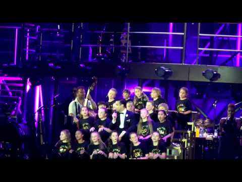 Robbie Williams Swing Both Ways Tour at the Metro Radio Arena