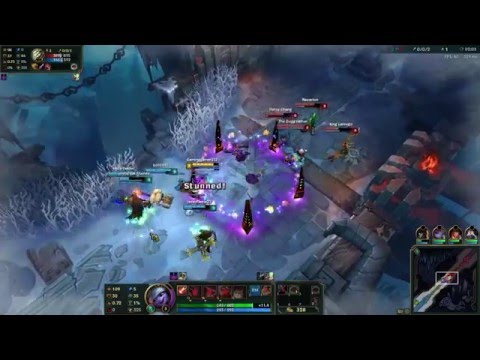 League of Legends ARAM Dragon Trainer Tristana Gameplay