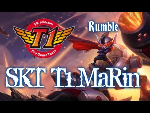 SKT T1 Marin RUMBLE vs Riven Top Lane - League of Legends Ranked Korean