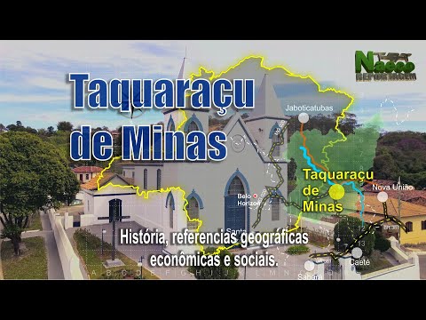 Taquaraçu de Minas, MG – História, mapas, população, produtos, vídeo e fotos.