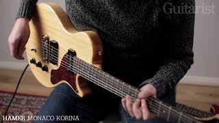 Video thumbnail for Hamer Sunburst & Monaco Korina Demo by Guitarist