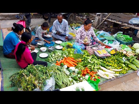 Countryside Market Food Show - Amazing Foods And People Activities In The Market