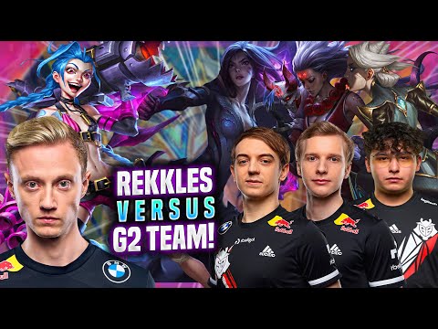 KC REKKLES vs CAPS ft JANKOS & BROKEN BLADE! - KC Rekkles Plays Jinx ADC vs Kalista! | Season 2022