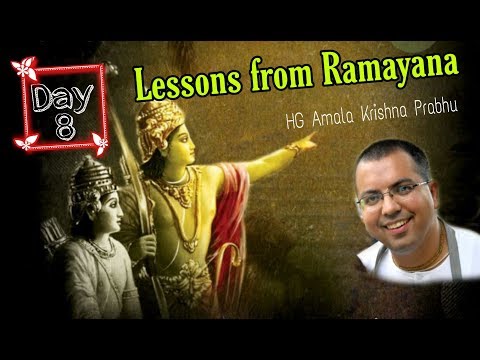 HG Amala Krishna Prabhu | Lessons from Ramayana | Day-8 | ISKCON Dwarka | 10th April 2020