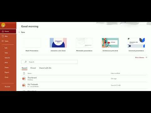 How to use solid fill in power point for the creation of thumbnails