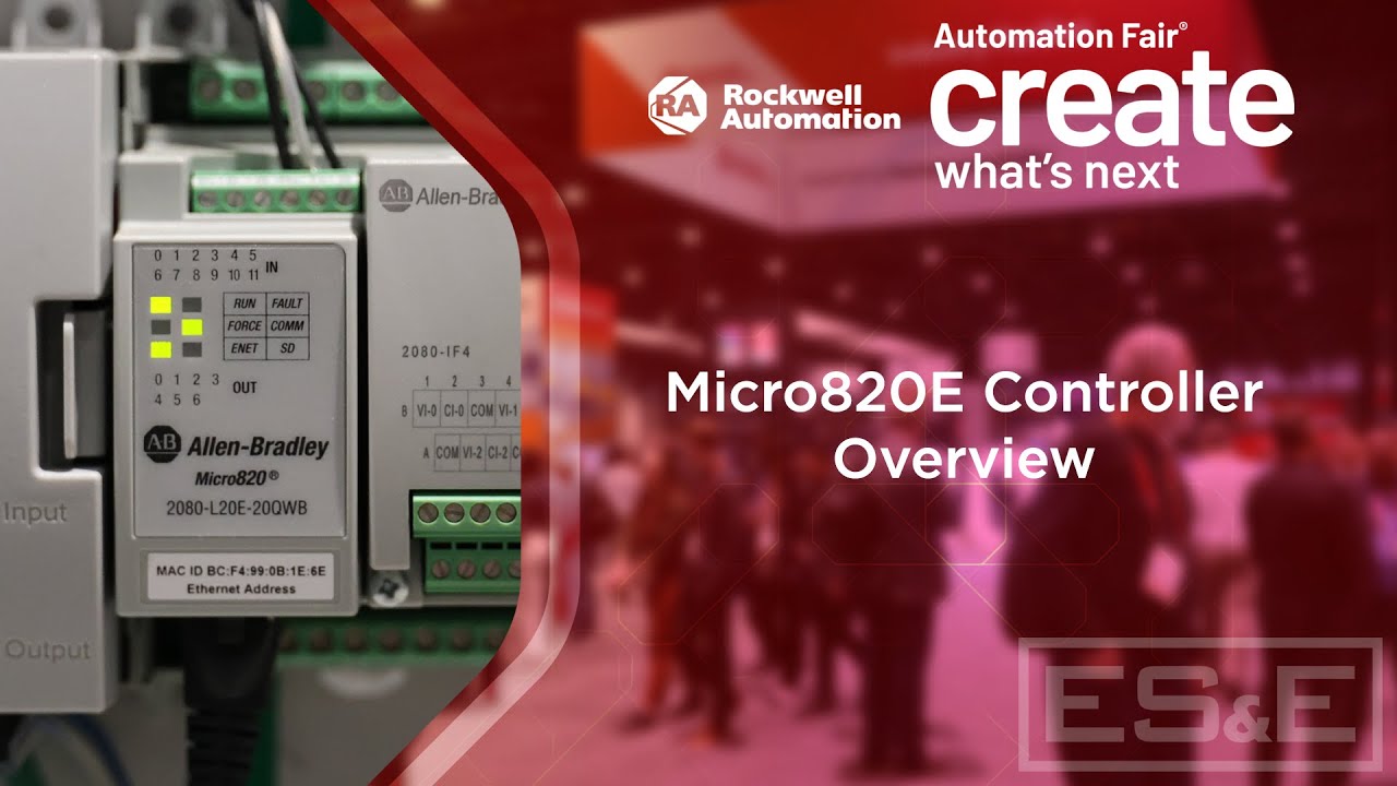 MicroLogix 820E Controller Overview - ES&E @ Automation Fair 2025