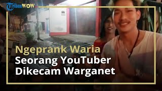 Demi Konten, YouTuber Asal Bandung Ini Ngeprank Berikan Paket Sembako kepada Waria