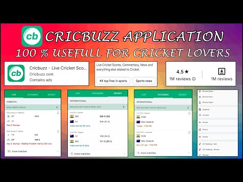 Cricbuzz Application. Malayalam. Cricket Live, Upcoming, Results. Scores & Newses. Easy using.