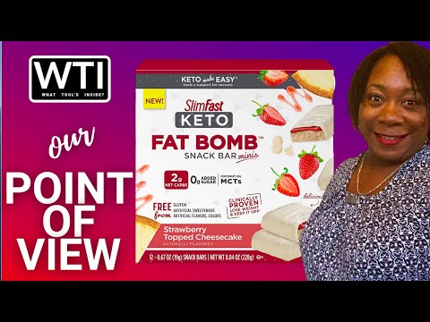 SlimFast Keto Fat Bomb Snack Bar - WTI product video review