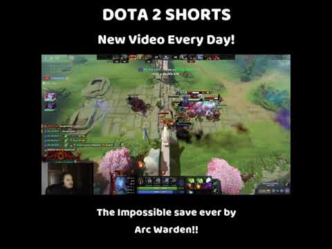 The Impossible save ever byArc Warden!! | Dota 2 #SHORTS