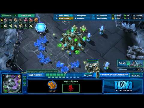 SC2L Week 2 - ROOTGaming vs Na'Vi - G5