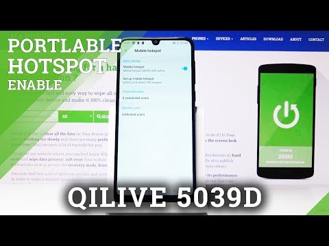 How to Activate Portable Hotspot in Qilive 5039D – Network Access Point
