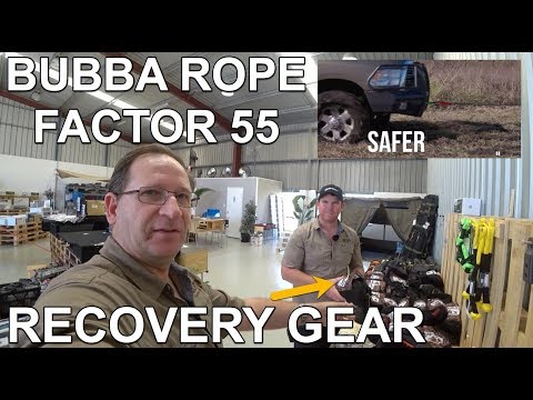 Drifta Recovery options - Bubba Rope and Factor 55 recovery gear.