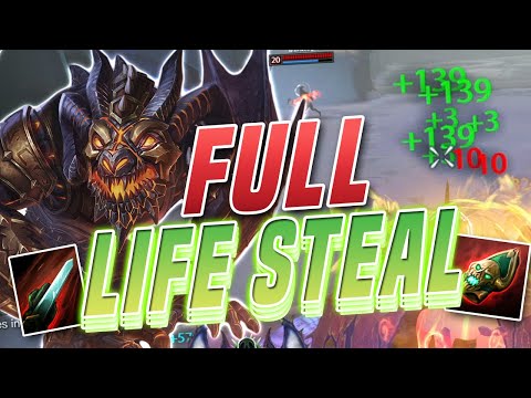 Smite: FULL Life steal Camazotz MID Build - NEW BUFF IS SO GOOD!