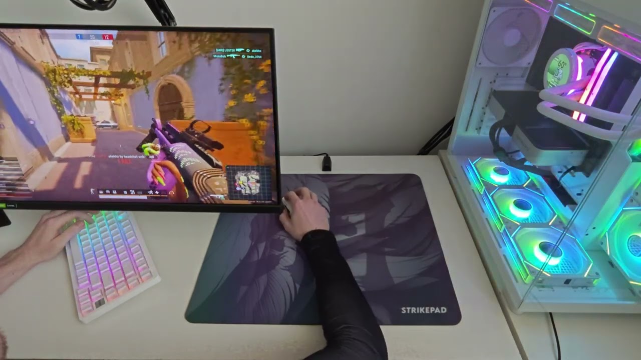 FANTECH STRIKEPAD MST491 - Mousepad Speed com infusao de VIDRO