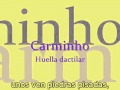 Impressao digital - Carminho (Huella dactilar)