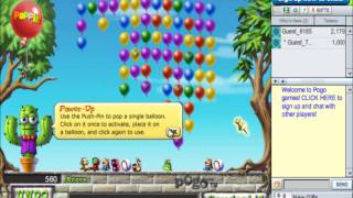 Poppit! for web browsers