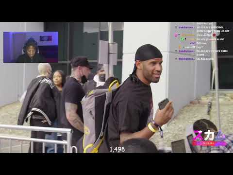 Scumtk Reacts To Chris Brown vs NLE Choppa (Semi-Finals) | The Crew League Season 3 (Episode 6)