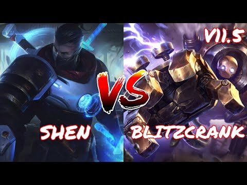 *REMONTADA* SHEN VS BLITZCRANK (SUPPORT) 10/8/23 850K+ M V11.5