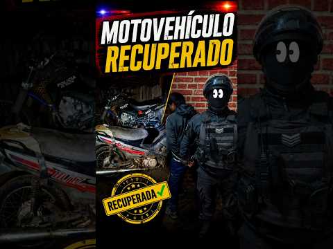 Policía de Salta DIMEP-TARTAGAL Motovehículo recuperado en fecha 04/07/26