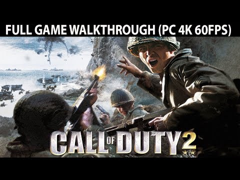Call of Duty 2 FULL Game Walkthrough - No Commentary (PC 4K 60FPS)