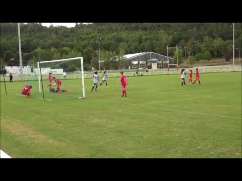 R1 féminine  but sur coup franc  contre Limoges