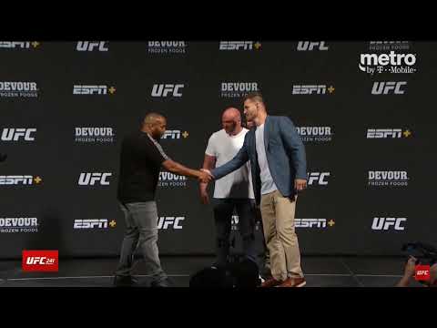 UFC 241 Daniel Cormier vs Stipe Miocic 2 Faceoff