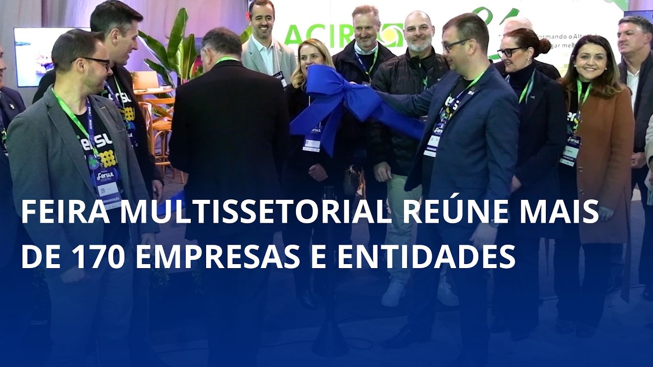 Feira Multissetorial reúne mais de 170 empresas e entidades