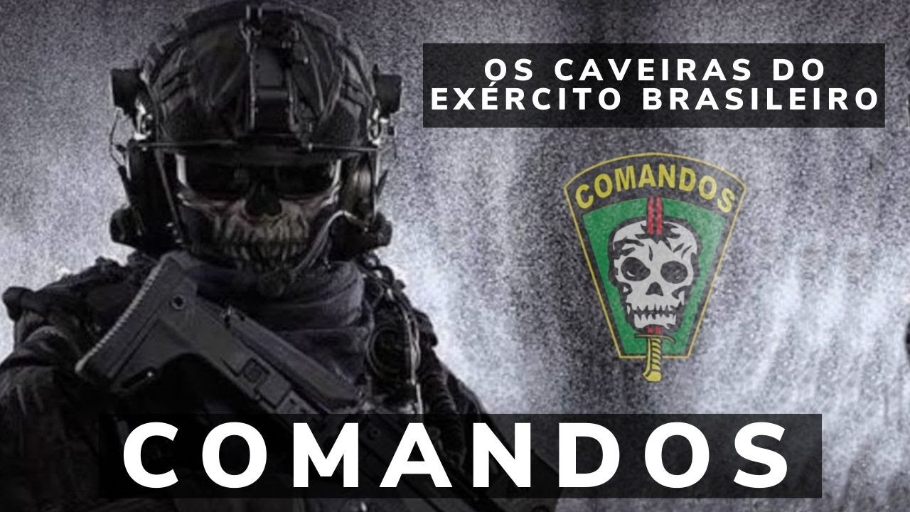 COMANDOS DO EXÉRCITO BRASILEIRO - FACA NA CAVEIRA - FORÇAS DE OPERAÇÕES ESPECIAIS