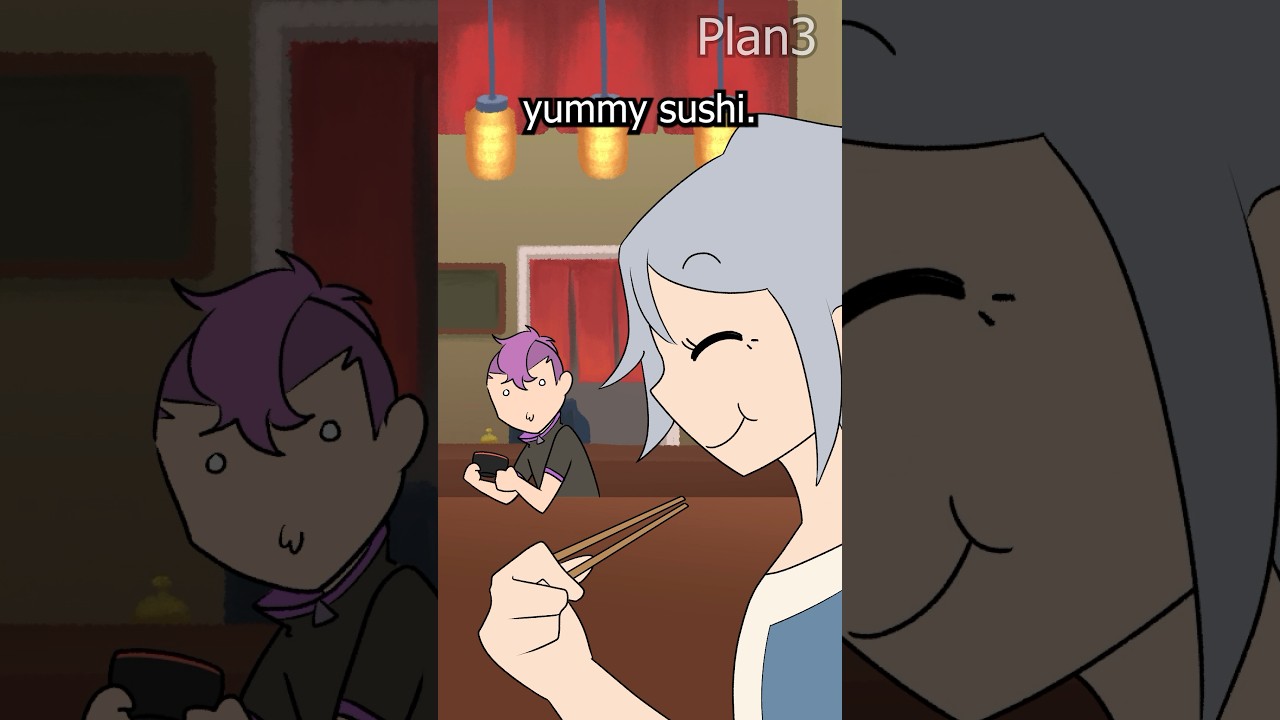 This is me, an Asian at a Japanese Restaurant