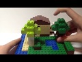 Обзор Lego самоделки Minecraft 