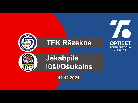 TFK Rēzekne - Jēkabpils lūši/Ošukalns [Optibet telpu futbola virslīga 21/22 Highlights]