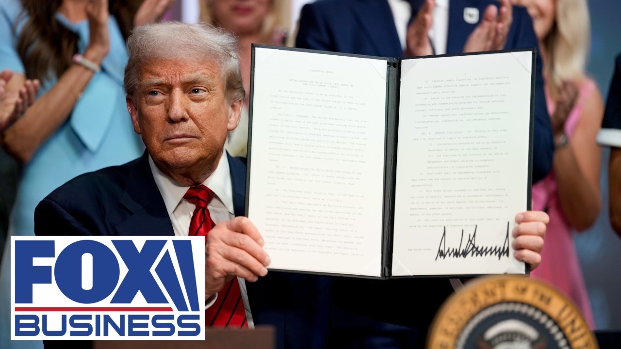 WATCH LIVE: Trump signs executive order from the Oval Office