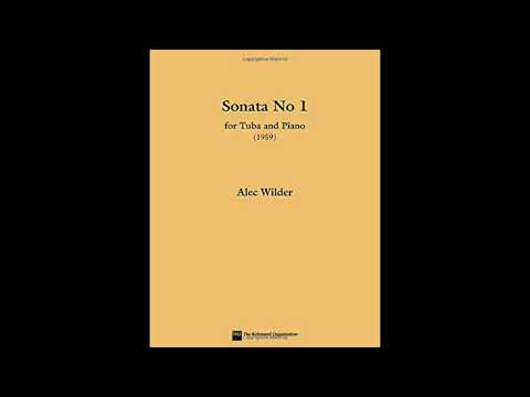 Wilder Sonata No.1 4th Mov slower (A=442) "Karaoke - Accompaniment"