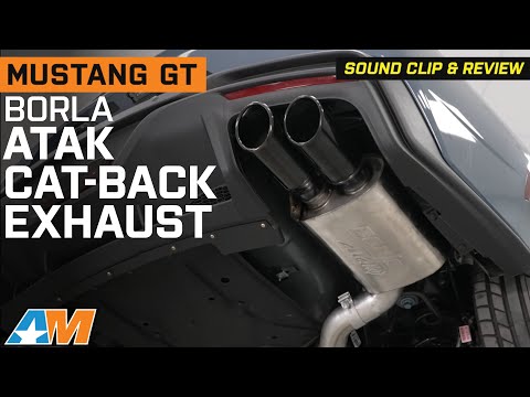 2024-2025 Mustang Borla ATAK Cat-Back Exhaust Review & Sound Clip