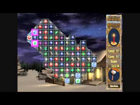 Let´s play Jewel Match Winter Wonderland - Level 22