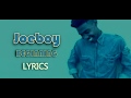 JOEBOY BEGINNING lyrics video
