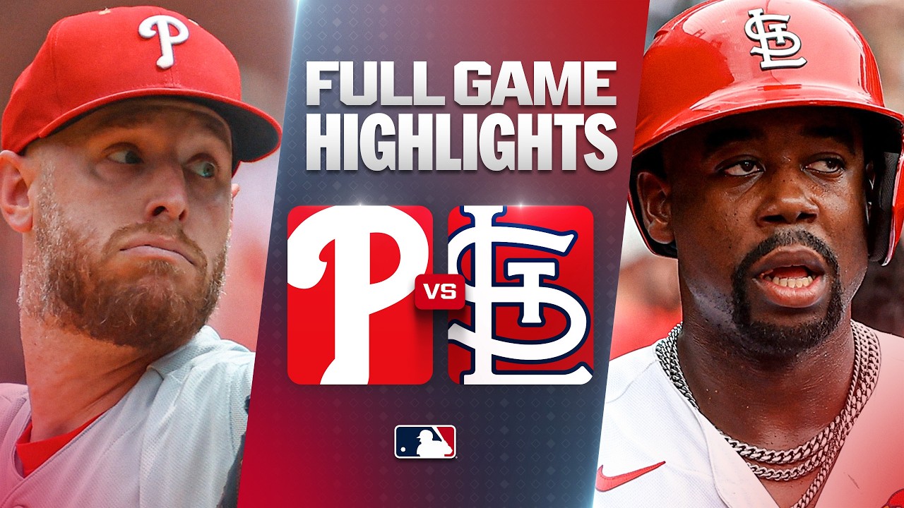PHILLIES vs. CARDINALS: Official Full Game Highlights (August 12) | 2026 MLB Season