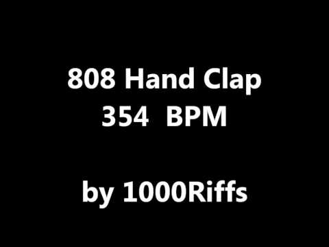 808 Hand Clap : 354 BPM - Beats Per Minute