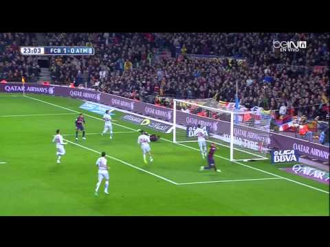 Barcelona - Atletico Madrid Highlights HD 11.01.2015