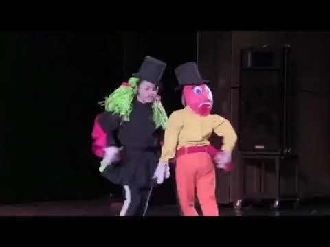 Baile  "MUÑECOS BAILADORES" - Los Niños de Colombia Bailan.