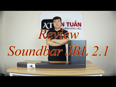 Review Soundbar JBL 2.1 Deep Bass - Phù Hợp Phòng Từ 20-30m2 Công Suất 300W