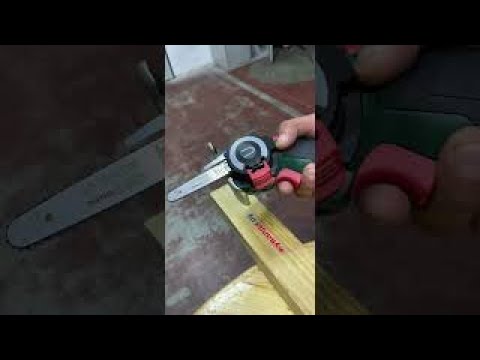 Chain saw cordless BOSCH EasyCut 12 NanoBlade \пила цепная аккумуляторная BOSCH EasyCut 12 NanoBlade