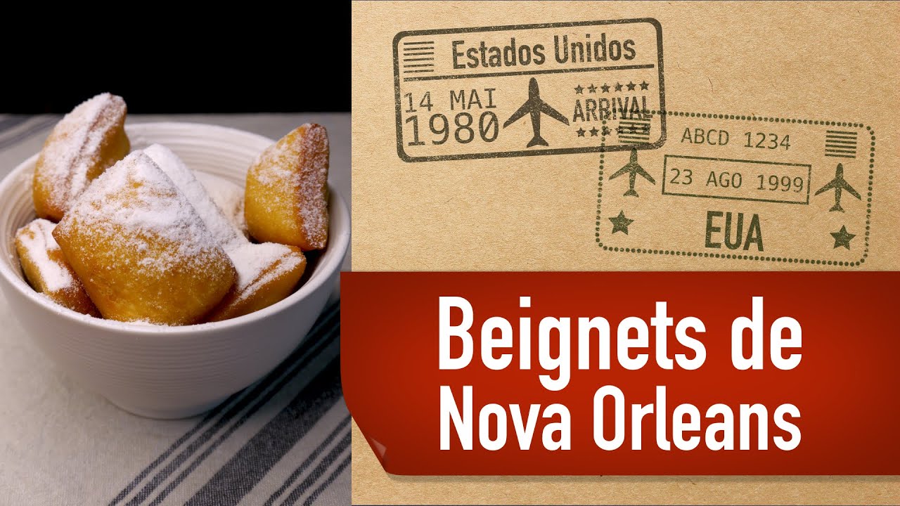 Beignets de Nova Orleans | Pelo Mundo #4 | Estados Unidos | EM PRATOS LIMPOS