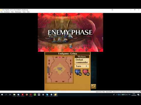 Fire Emblem Awakening - Final Boss and Ending (sacrifice) (Citra)