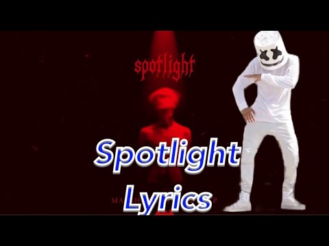 Marshmello x Lil Peep - Spotlight Lyrics (Official)